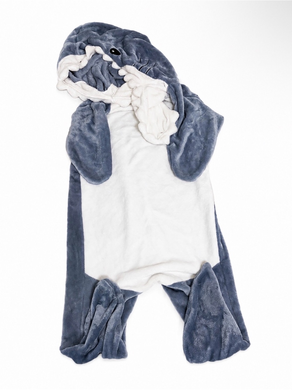 Cozy Shark Wearable Blanket / Hooded Costume 🦈🩶